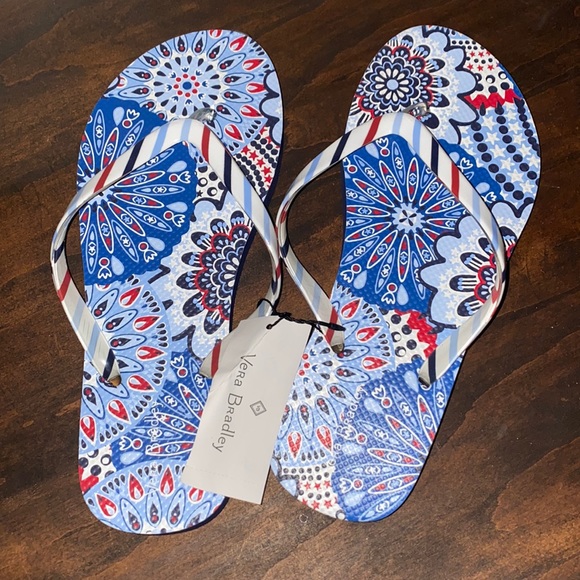 Vera Bradley Shoes - Vera Bradley Flip Flops sz. M 7/8
